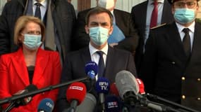 Le ministre de la Santé, Olivier Véran, à Dunkerque (Nord), le 24 février 2021.