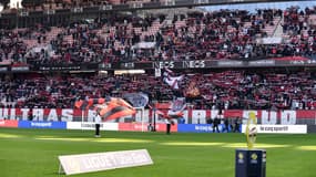 Les supporters de Nice contre Reims, le 10/12/2023