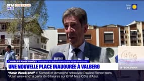 Alpes-Maritimes: une nouvelle esplanade inaugurée à Valberg