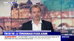 "Merci Axel pour ces mots et bon courage" : le professeur Rémi Salomon s'adresse à Axel Kahn, atteint d'un cancer incurable