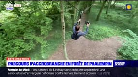 L'été chez nous: un parcours d'accrobranche dans la forêt de Phalempin 