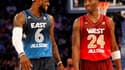 LeBron James et Kobe Bryant