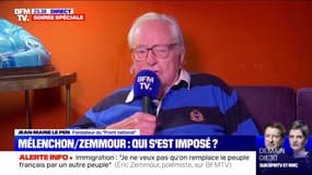 Jean-Marie Le Pen: "On n'a pas volé très haut, les deux débatteurs sont restés très proches de la cour d'école"