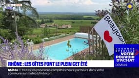 Rhône: les gîtes font le plein cet été