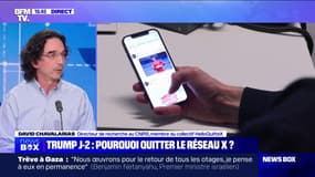  "X est devenu un moyen pour influencer l'opinion aux États-Unis mais également en Europe": David Chavalarias (CNRS et membre du collectif HelloQuitteX) alerte sur les dangers de X, l'ancien Twitter, avec l'arrivée de Donald Trump à la Maison Blanche 