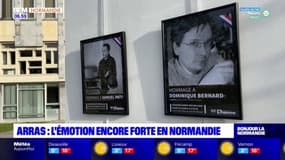 Enseignant tué à Arras: l'émotion encore forte en Normandie