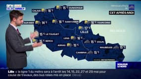 Météo Nord-Pas-de-Calais: des pluies régulières tout au long de la journée, 15°C à Berck et 17°C à Lille