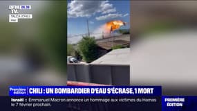 Chili: un bombardier d'eau s'écrase contre un poteau électrique et fait 1 mort et 4 blessés