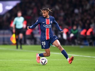 Bradley Barcola lors du match PSG-Lens (1-0, L1), le 2 novembre 2024