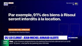 Hautes-Alpes: Jean-Michel Arnaud alerte sur la loi climat, qu'il juge trop dure