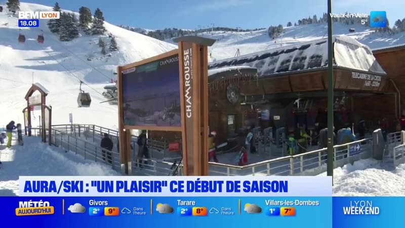 Chamrousse: de la neige pour la réouverture de la station