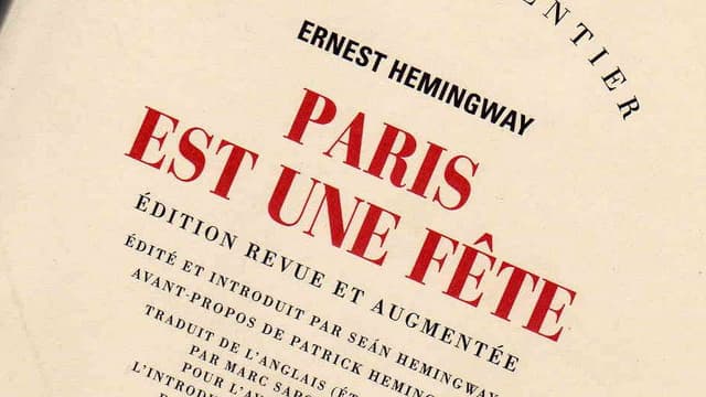 Paris Est Une Fete D Hemingway Symbole D Optimisme Apres Les Attentats