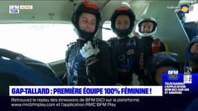 Une équipe 100% féminine aux championnats de France de parachutisme à Gap-Tallard