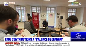 "L'Alsace de demain": 2.407 contributions à la consultation citoyenne