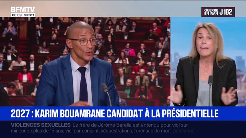 Karim Bouamrane, maire socialiste de Saint-Ouen, se déclare candidat à l'élection présidentielle