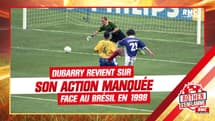 Dugarry revient sur son action manquée contre le Brésil en finale de la Coupe du monde 1998