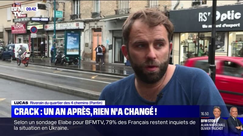 Crack à Paris: un an après, rien n'a changé pour les riverains du quartier des Quatre-Chemins