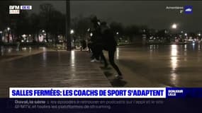 Salles de sport fermées: un coach lillois propose des séances en plein air à ses adhérents