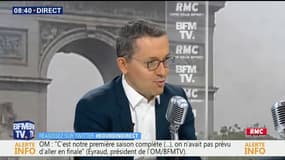 "J'ai entendu le président de Lyon dire avec beaucoup de tact qu'il souhaitait qu'un club français aille le plus loin possible dans la compétition, je l'en remercie"