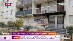 Vaulx-en-Velin: les dealers de retour après l'incendie 