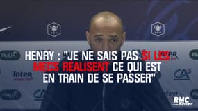 Henry : "Je ne sais pas si les mecs réalisent ce qui est en train de se passer"