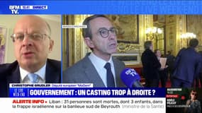 Christophe Grudler (Modem), sur le futur gouvernement Barnier: "C'est un gouvernement de transition (...) ce n'est pas du tout l'esprit de la coalition" 