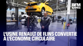  L'usine Renault de Flins convertie à l'économie circulaire 