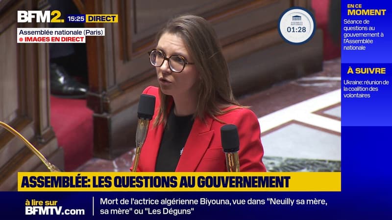 Violences faites aux femmes: "Nous devons accepter que ce ne sont pas des faits divers", dit la ministre Aurore Bergé