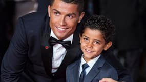 Cristiano Ronaldo et son fils Cristiano Jr