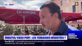 "Il n'y a personne": les terrasses du Vieux-Port désertées après les émeutes