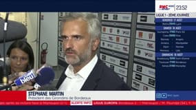 Martin (président Bordeaux) :« S’il a envie de démissionner, on discutera avec lui »