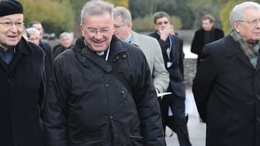Luigi Ventura à Lourdes en novembre 2012. - REMY GABALDA / AFP