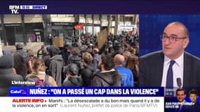 Laurent Nuñez: "La désescalade a du bon, mais quand il y a des violences, moi je sors de la désescalade et on passe dans l'intervention des forces de l'ordre"