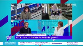 Christophe, auditeur RMC, n'a pas vu son fils qui vit en Suède depuis 3 ans. À cause de la grève SNCF, il va devoir faire l'aller-retour entre la banlieue parisienne et Béziers pour le voir.