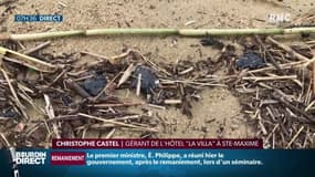 Pollution sur les plages du var, le gérant d'un hôtel évoque "l'impact négatif sur les réservations"