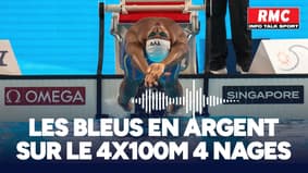 Mondiaux de natation : les Bleus vice-champions du monde du 4X100m 4 nages 
