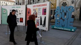 Photo prise lors de la dernière édition du Festival d'Angoulême, le 30 janvier 2025
