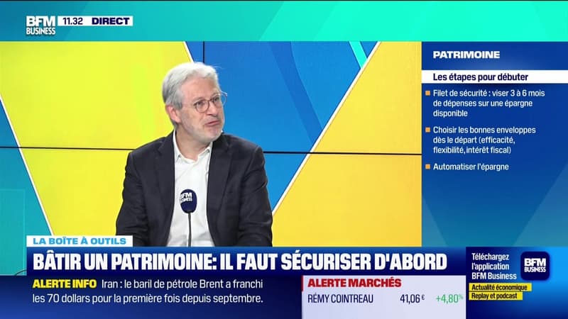 La boîte à outils : Bâtir un patrimoine, il faut sécuriser d'abord - 29/01