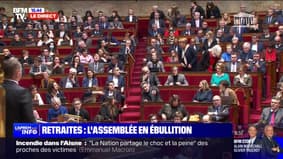 "Nous ne sommes pas dans une manif', nous sommes dans l'Hémicycle de l'Assemblée nationale": Yaël Braun-Pivet hausse le ton