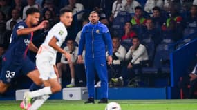 Jacques "Pancho" Abardonado lors de PSG-OM le 24 septembre 2023
