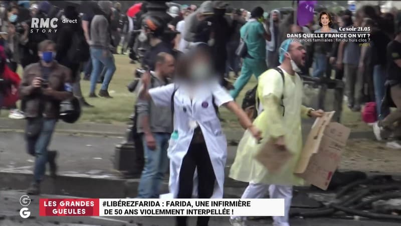 Infirmière interpellée violemment à Paris: ce que l'on sait de Farida