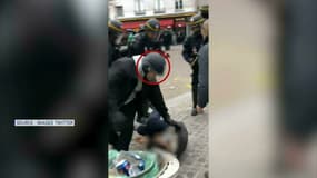 Collaborateur de Macron qui frappe un manifestant: un témoin raconte "une scène d'une rare violence"