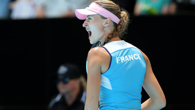 L'exploit de Kristina Mladenovic