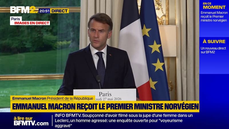 La Norvège rejoint la "dissuasion nucléaire avancée" instaurée par la France, annonce Emmanuel Macron