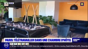 Paris: télétravailler dans une chambre d'hôtel