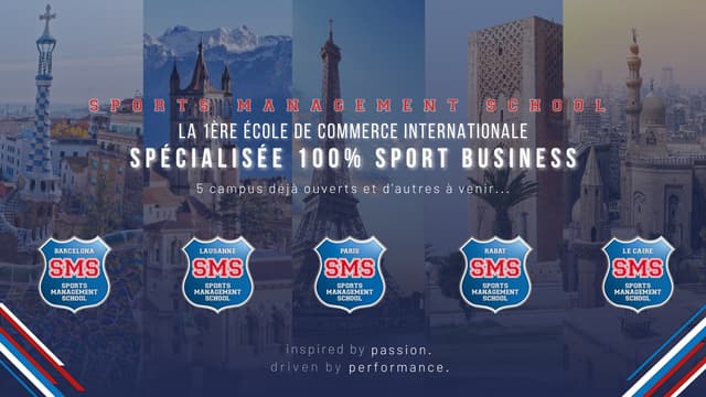 Sports Management School : l’école de commerce spécialisée dans le sport