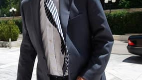 Le conservateur Antonis Samaras, dont le parti Nouvelle démocratie est arrivé en tête aux élections législatives dimanche, a été investi mercredi après-midi dans ses fonctions de nouveau Premier ministre grec. /Photo prise le 20 juin 2012/REUTERS/John Kol