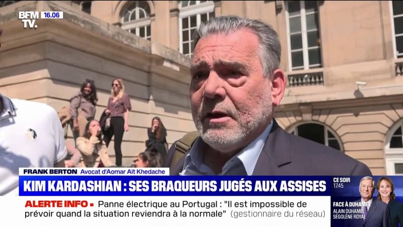 Braquage de Kim Kardashian: Ça va être un procès relativement atypique au regard de l'âge des accusés, estime Maître Frank Berton, avocat d'un des Papys braqueurs