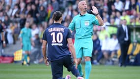 Zlatan Ibrahimovic et Amaury Delerue, le 26 septembre 2015
