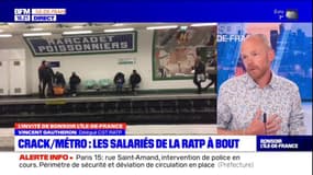 Toxicomanes dans les métros: il faut mener "une politique de prévention et non de répression" demande un délégué RATP